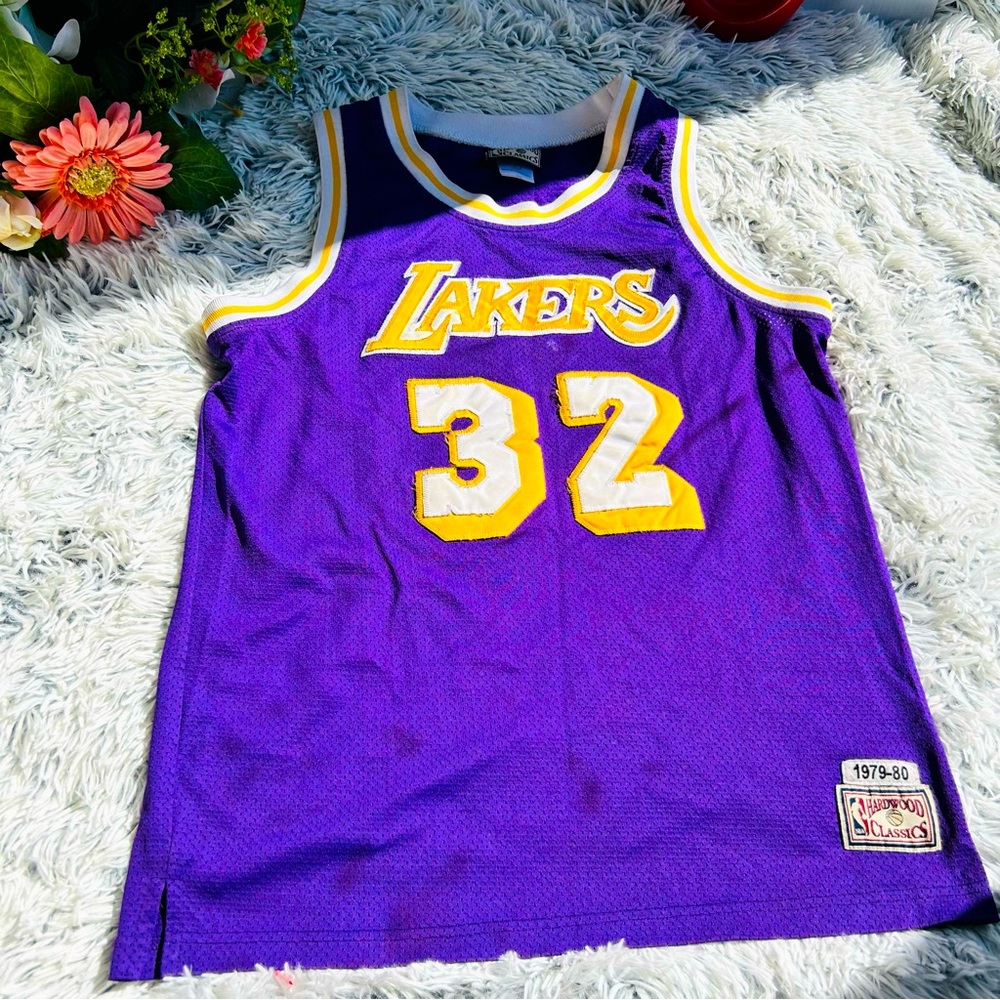 LAKERS #32 JOHNSON VITAGE JERSEY